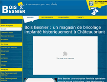 Tablet Screenshot of bois-besnier.fr